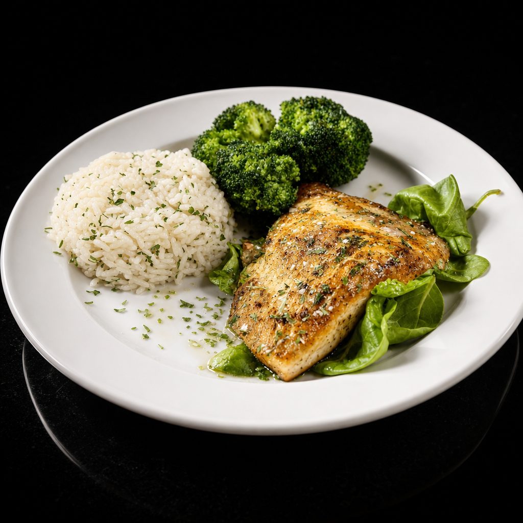 Pan Seared Salmon (Wild Caught).