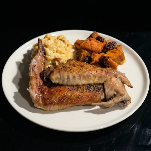 Baked Turkey Wings A La Carte.