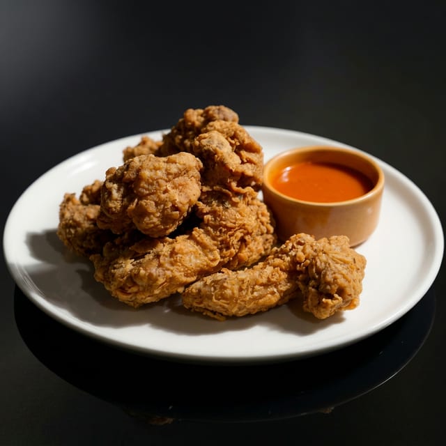 Fried Chicken (6 Wings) a la Carte.