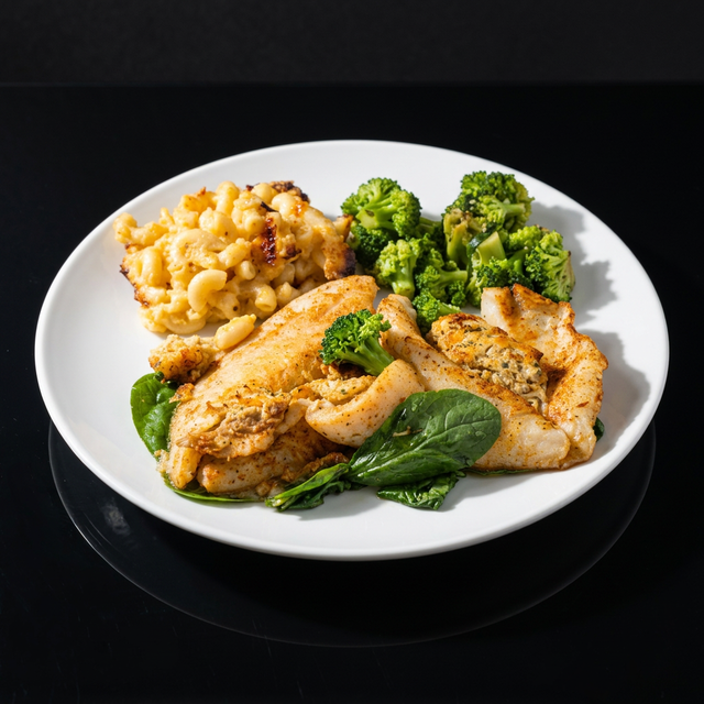 Stuffed Tilapia.