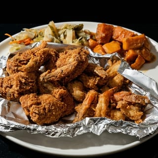 Fried Wings & Shrimp